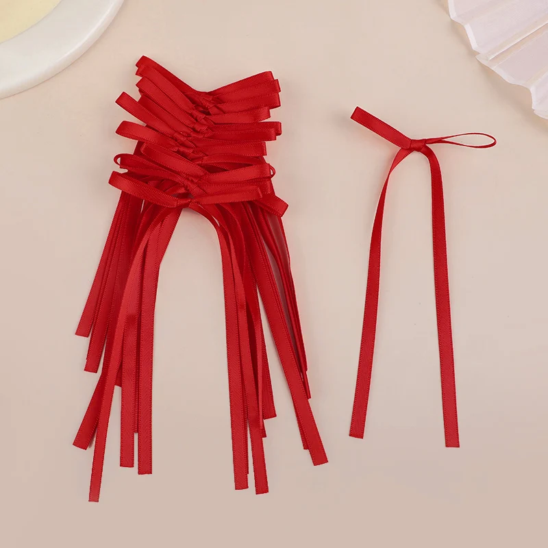 10 stücke Geburtstag Bogen Kuchen Topper Kuchen Dekoration Geburtstag Bowknot Bänder Kokette Bogen Party Dekorationen Zubehör Dessert Picks – Detail 1