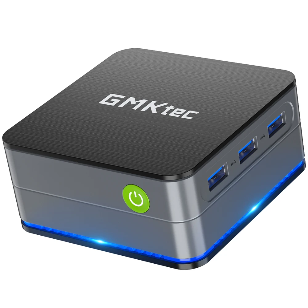 מחשב GMKtec G2 Mini PC Windows 11 Pro Intel הדור ה-12 Alder Lake N100 Mini PC DDR5 12GB RAM 512GB ROM WiFi 6 BT5.2 מחשב שולחני