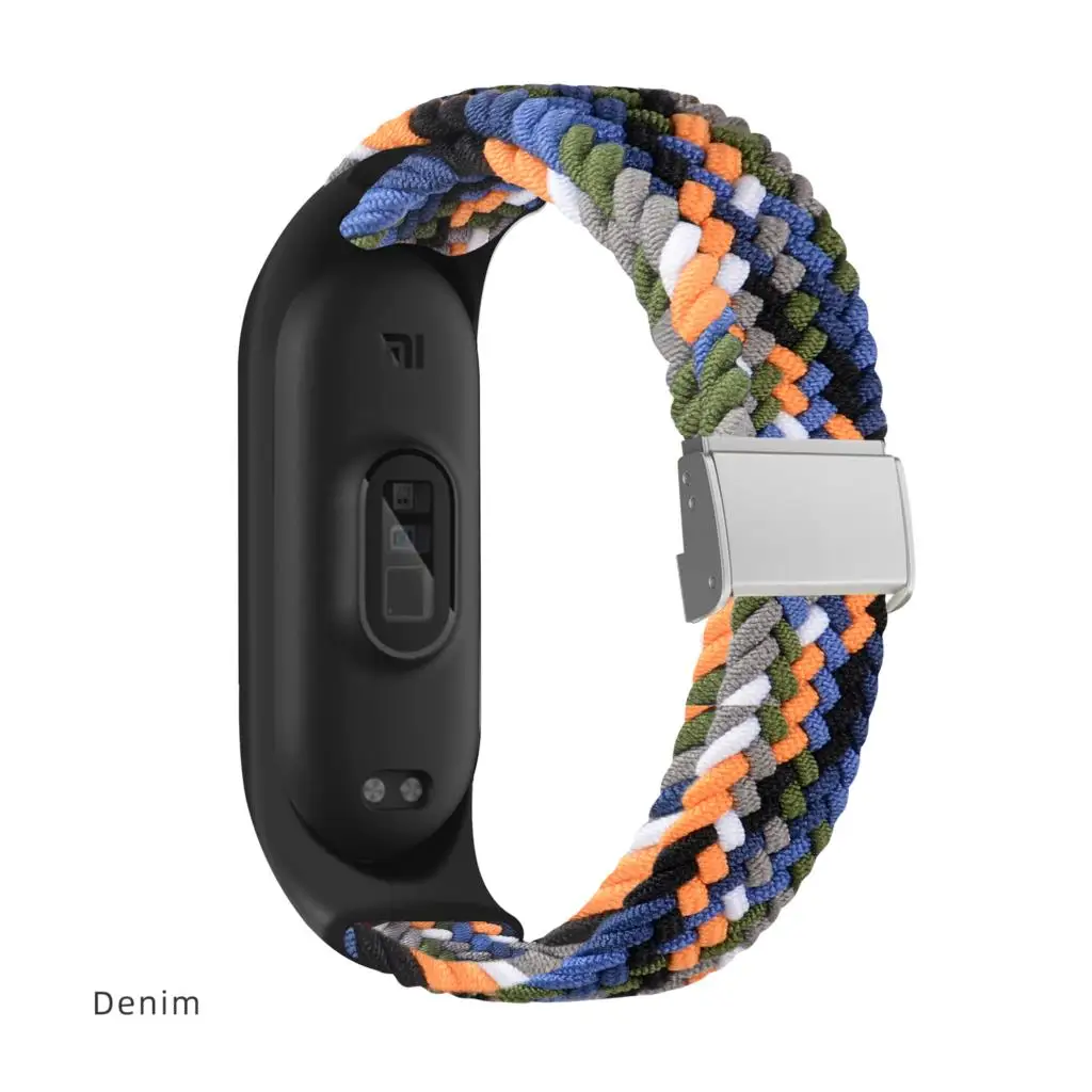 Braided Solo Loop Adjustable Nylon Bracelet Strap