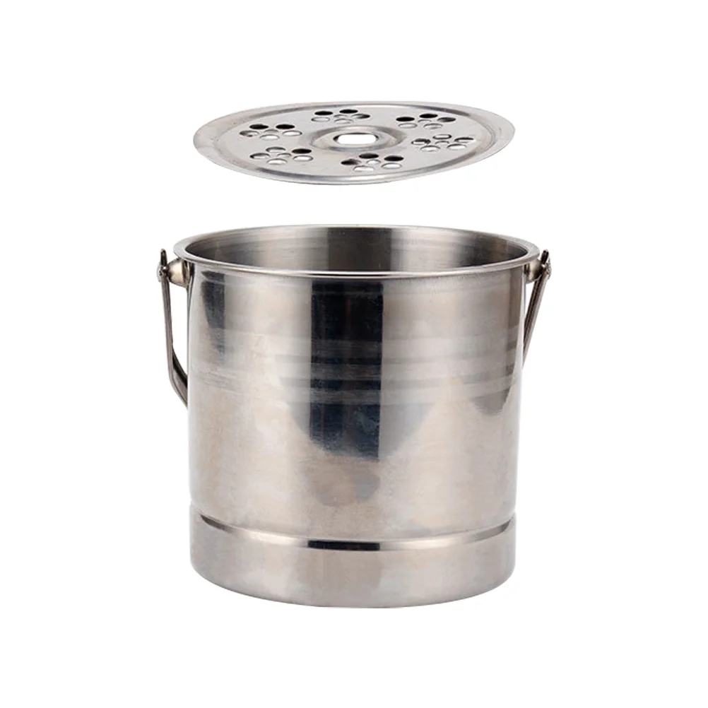 

Ice Storage Bucket Multi-function Ice Bucket Stainless Steel Beer Container for Club