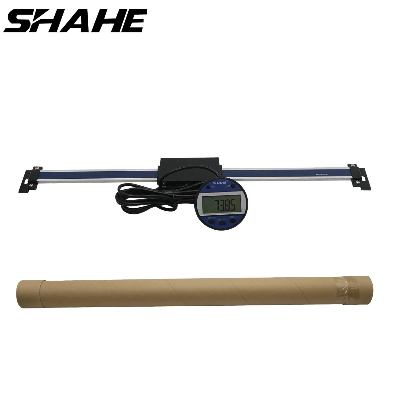 SHAHE Remote Digital Table Readout Scale, Linear Magnetic Digital Linear Scale With Accessories 0 500 600mm For Mill Lathe