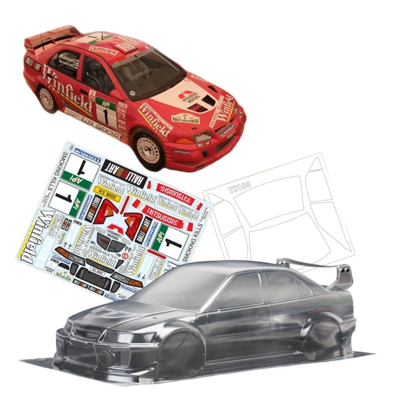 

1 10 On-Road Body Shell With Stickers for Rc Drift Car MST RMX 3R Racing XPRESS EXECUTE KYOSHO FAZER TAMIYA TT02 TT01 HSP 94123