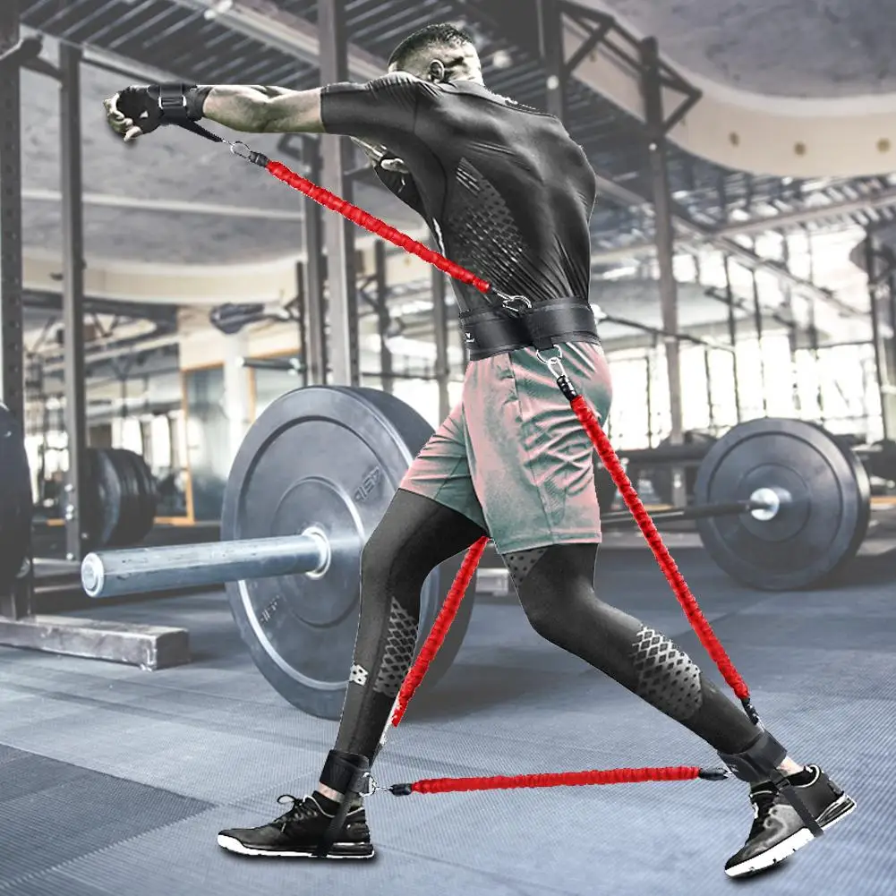 Latex Home Gym Strength Training Equipment Boxing Sports Fitness Resistance Band 1