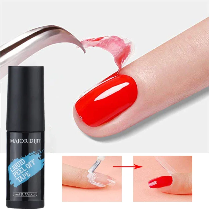 

Moisturizing Nail Anti-overflow Glue Liquid Latex Peel Tape Nail Care Anti-overflow Glue Edge Glue Tearable Nail Art Accessories