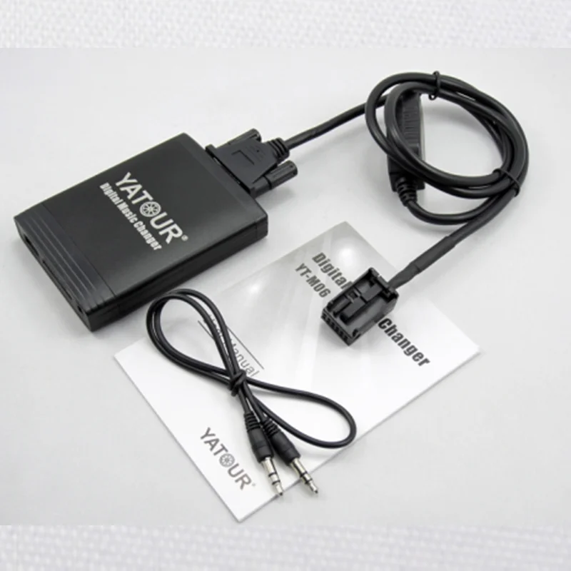 

Car MP3 Player USB Adapter For Peugeot 207 307 308 407 Citroen C2 C3 C4 C5 RD4 RT3 RT4 SD AUX Music CD Changer Yatour Audio