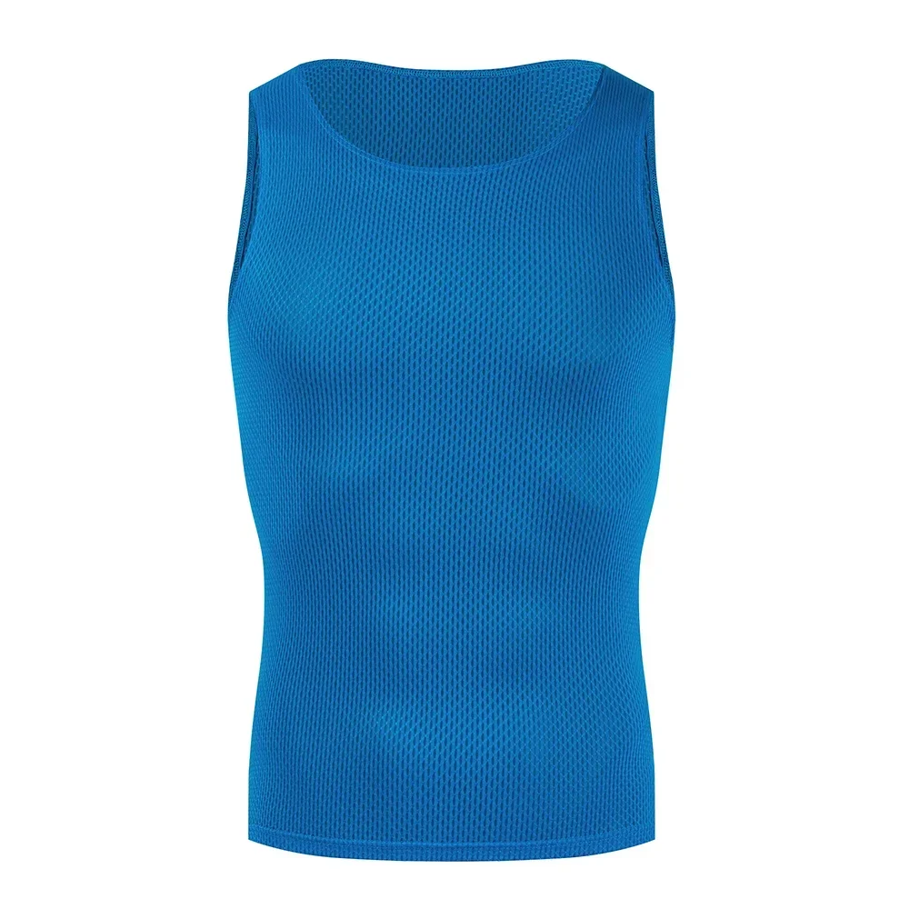 thumbnail image 1 of Capas base para ciclismo Chaleco reflectante Maillot de ciclismo blanco Camiseta interior Chaleco elástico de secado rápido Maillots para bicicleta de carretera, 1 of 5