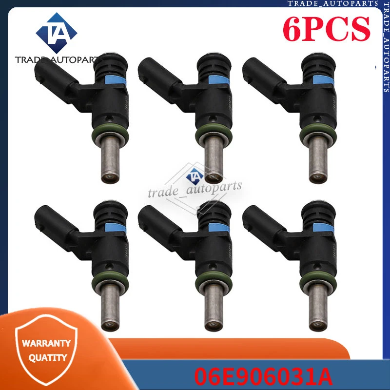 

Fuel Injectors 6Pcs For AUDI A6 A7 A8 Q7 3.0L 06E906031A 06E-906-031-A