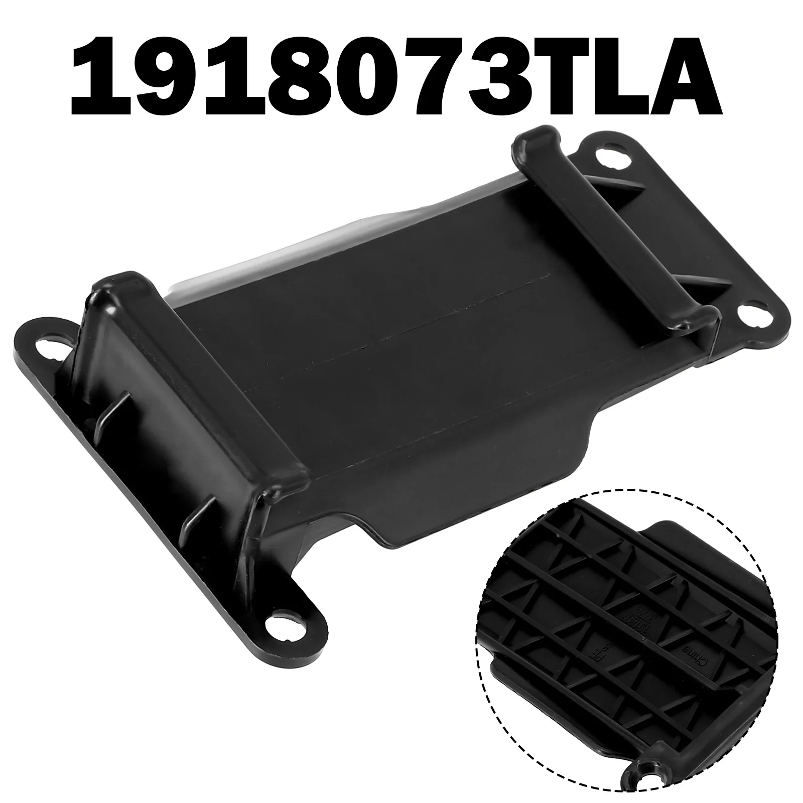 

1X Car Big Bumper Side Bracket Front Rear Retainer For Golf MK2 191807377A Black Bumper Replacement Parts