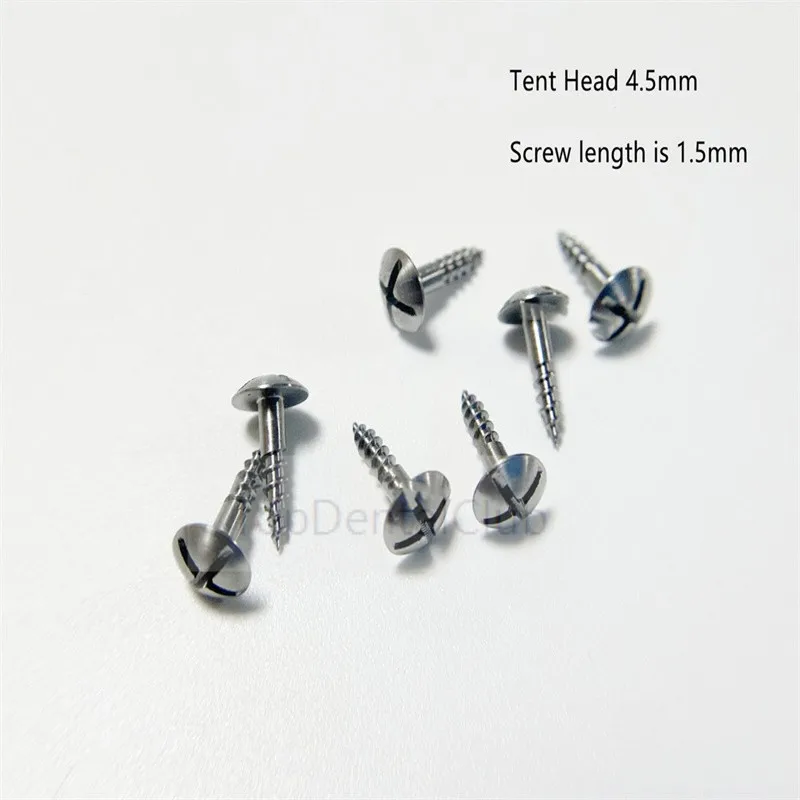 

Полурезьбовой винт GBR для палатки, 10 шт., направляемый регенерационный мембранный штифт из титанового сплава