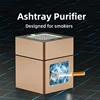 AP078 Ashtray air purification Ashtray purification Practical automatic purifier ashtray Portable anti-second-hand smoke ashtray 1