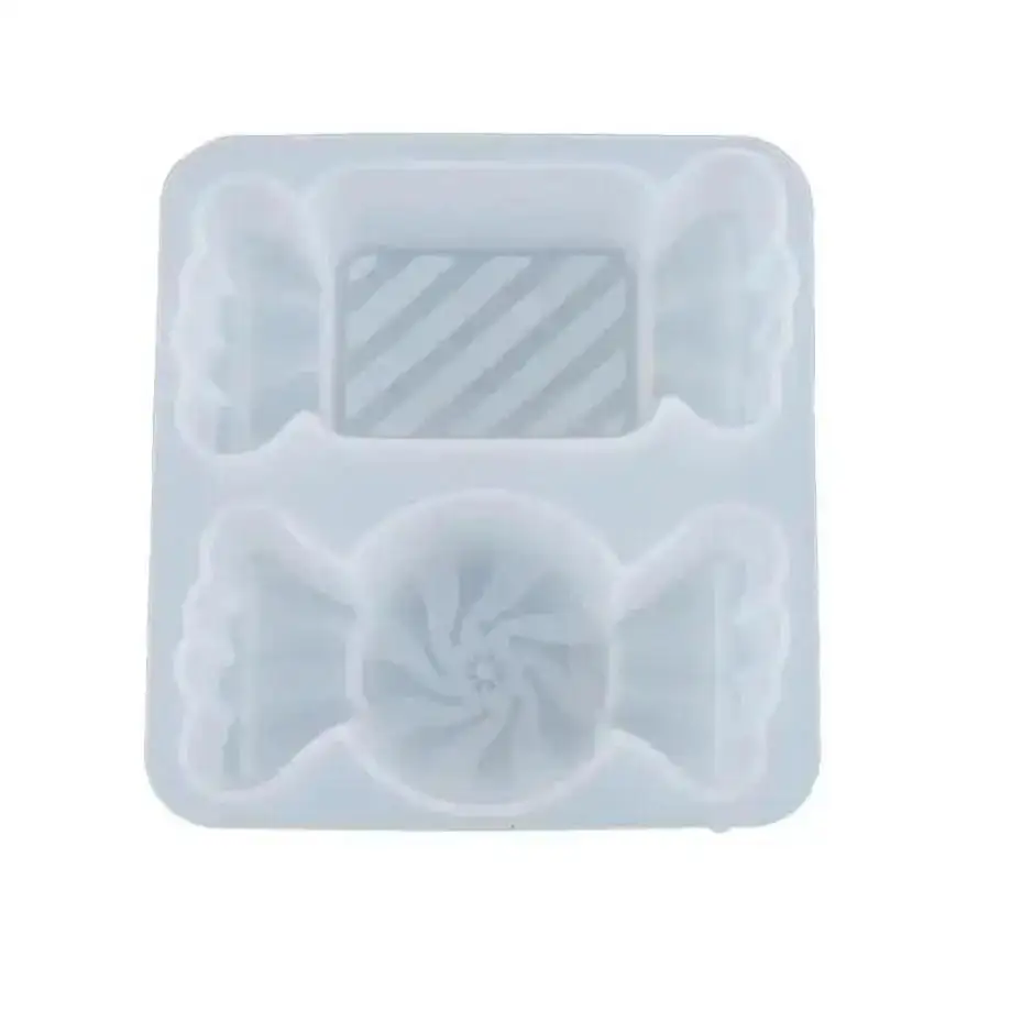 1Pcs Sugar Candy Shaped Silicone Resin Molds UV Resin Molds DIY Handcraft Jewelry Accessories Jewelry Moulds Resin Silicone Mold