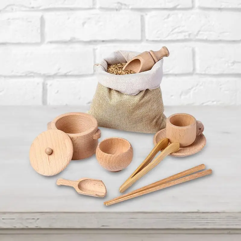 

Wooden Sensory Bin Tools Sensory Bins For Toddlers 3-4 Toddlers Montessori Toys Kids For Transfer Work And Fine Motor Learning