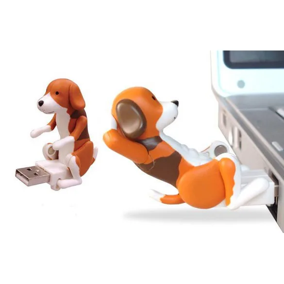 휴대용 미니 USB 재미 있은 허핑 스팟 개 장난감, 압력 완화 선물