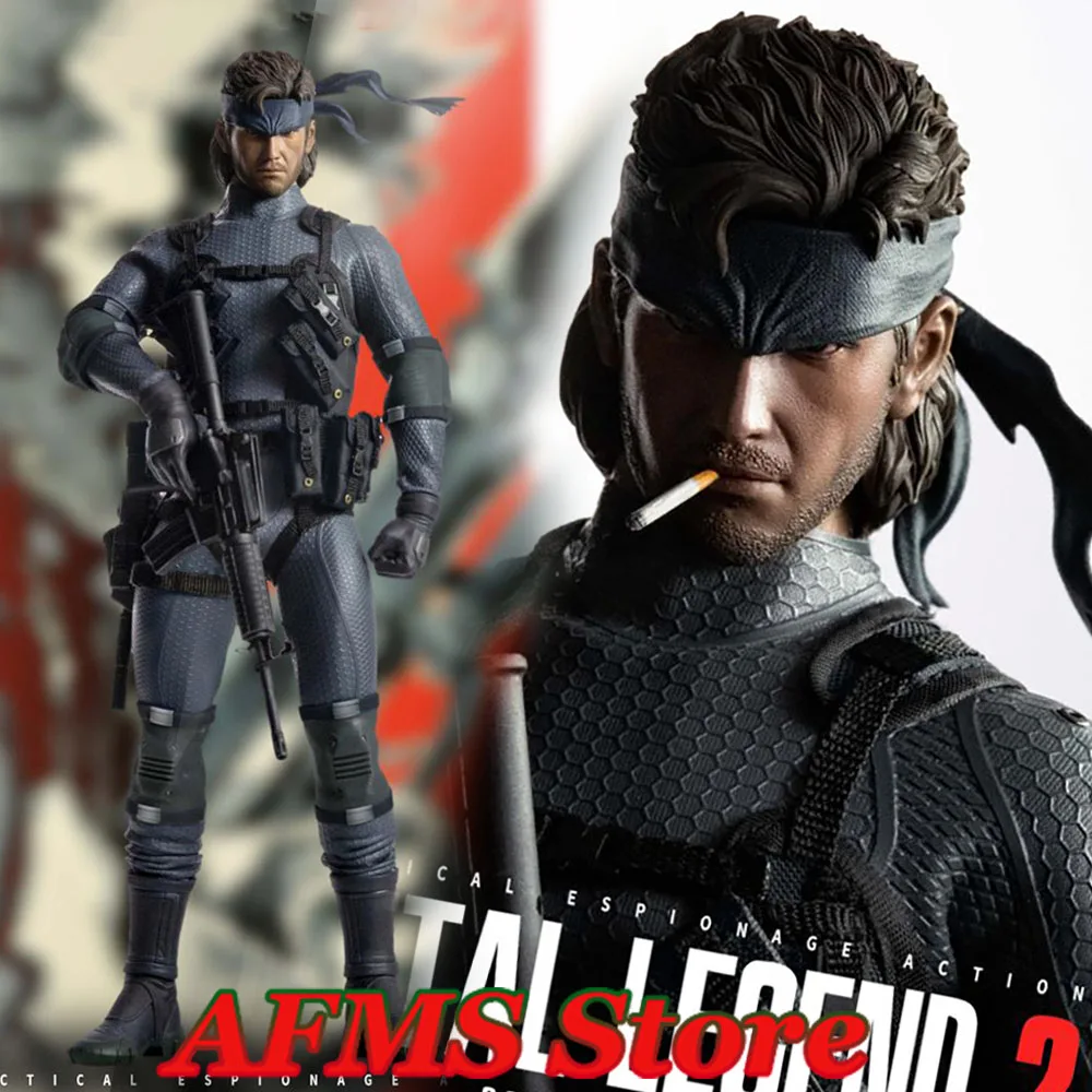 

Zii.PROduction 1/6 Scale Collectible Figure Metal Gear Solidus Snake Full Set 12Inch Men Soldier Action Figure Model Toys