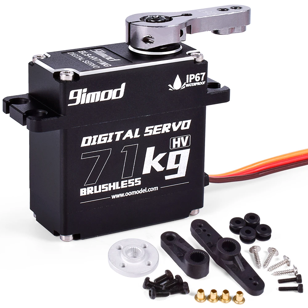Servo RC 71kg IP67 9iMOD pour Bateau Voiture Robot