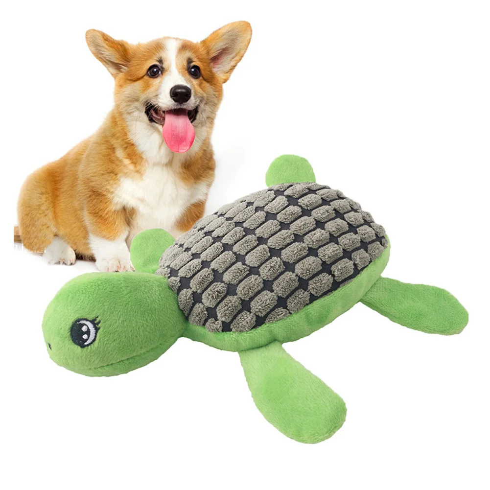 

Dog Squeaky Toys Turtle Dog Toys Plush Dog Toy Dog Chewing Toys