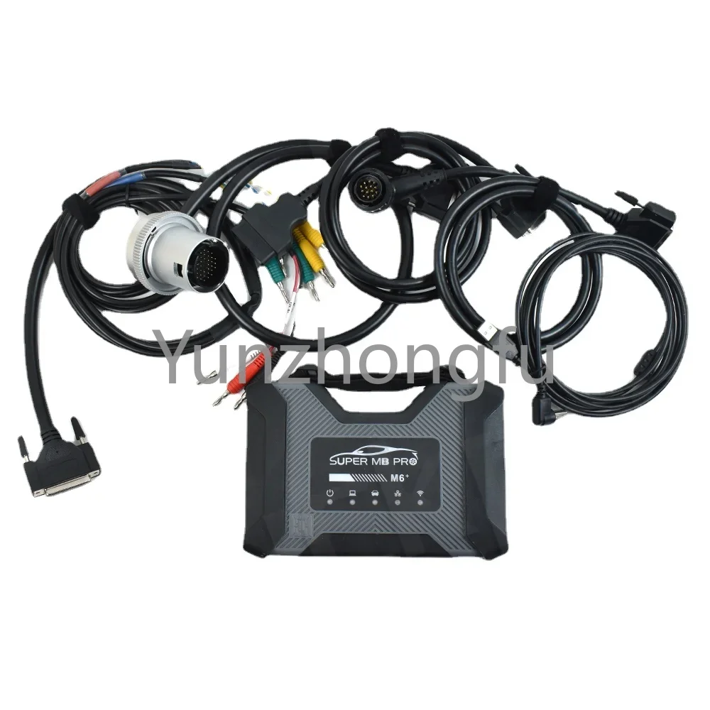 

Full Configuration Work on Both Cars and Trucks Replace C4 C5 Diagnostic Scanner SUPER MB PRO M6 Wireless Star Diagnosis Tool