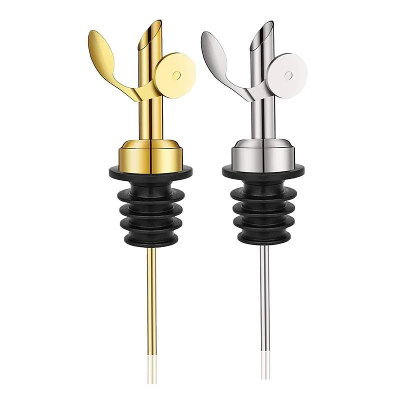 Oil Bottle Stopper Cap Dispenser Sprayer Lock Wine Pourer Sauce Nozzle ...