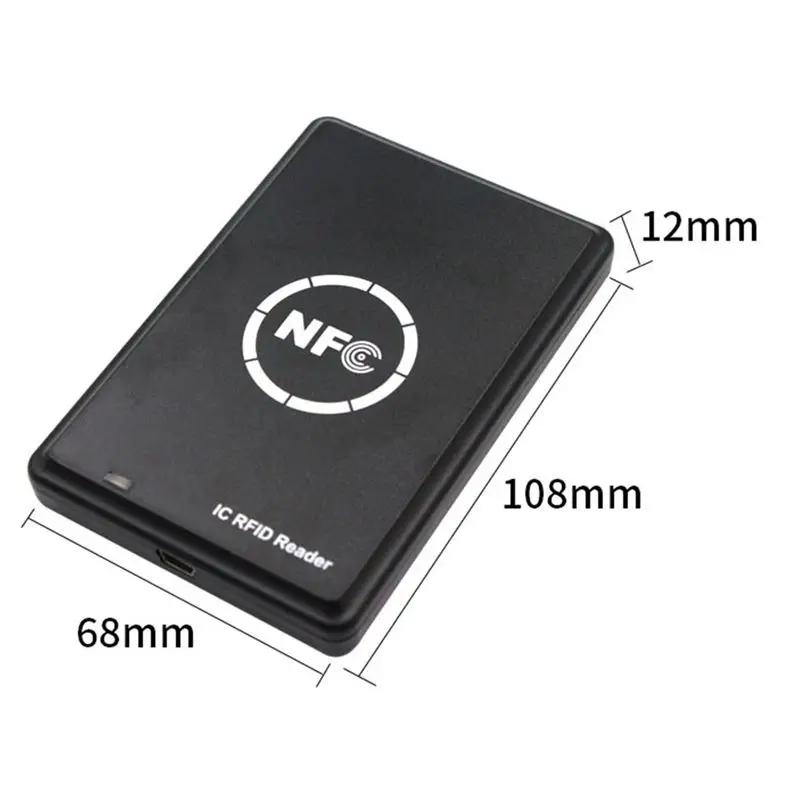 A55T IC RFID 카드 리더 RFID 복사기 복제기 스마트 카드 리더/라이터 13.56Mhz 암호화 프로그래머