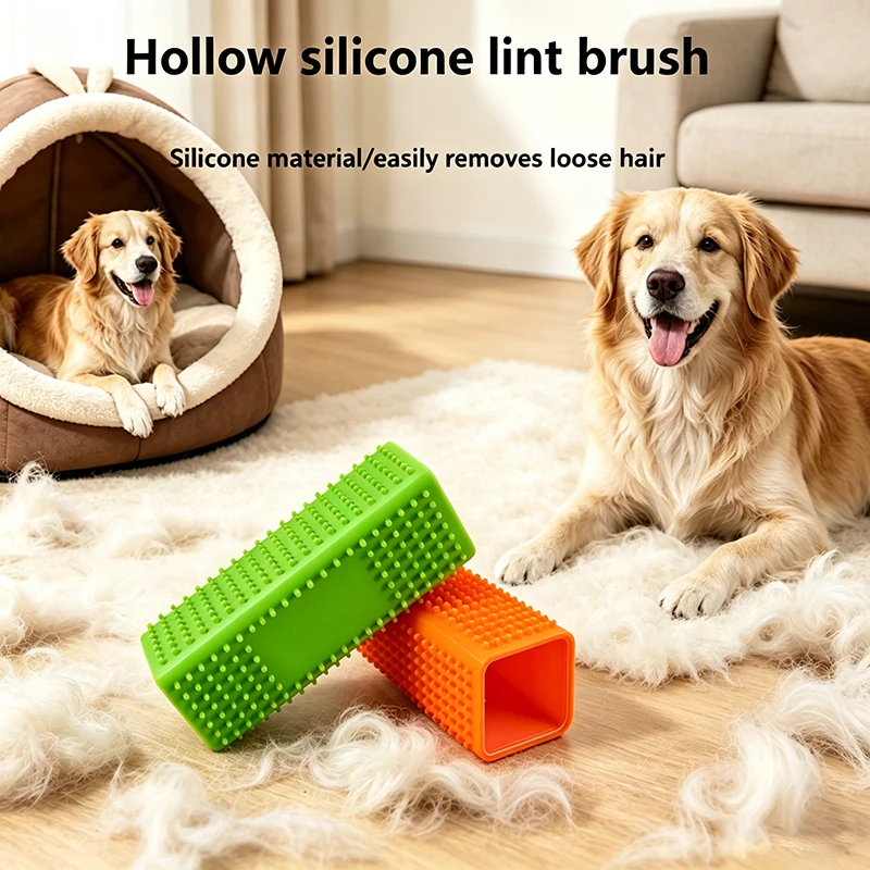 Silicone Pet Hair Removal Brush 6