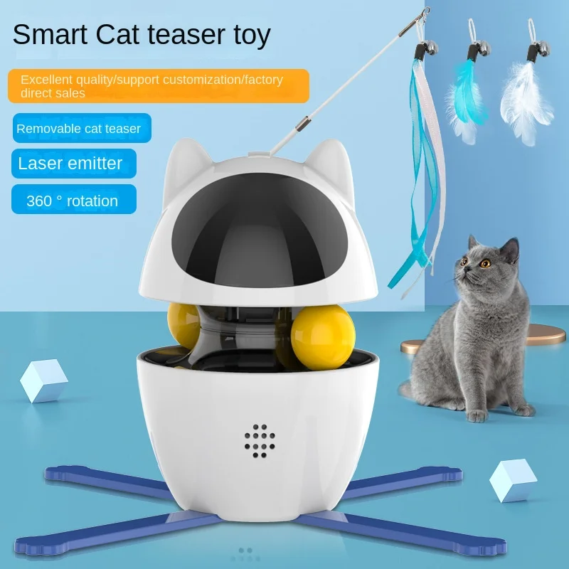 Tanio ZROEMMN interaktywne zabawki dla kotów,