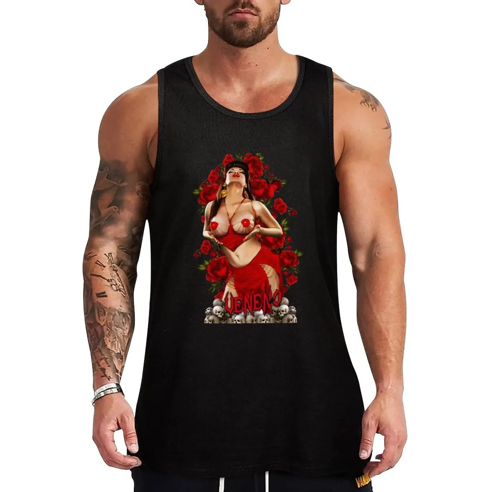 

New Poison Tank Top Male vest gym accessories men