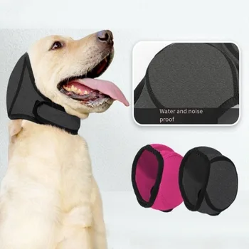 Hearing Protection Dog Calming Earmuff Noise Reduction Waterproof Dog Soothing Headcover Shock Proof Dog Earmuffs