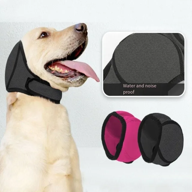 S9c4278df76f14712ad1cbc38915ff6f0m.jpg Hearing Protection Dog Calming Earmuff Noise Reduction Waterproof Dog Soothing Headcover Shock Proof Dog Earmuffs