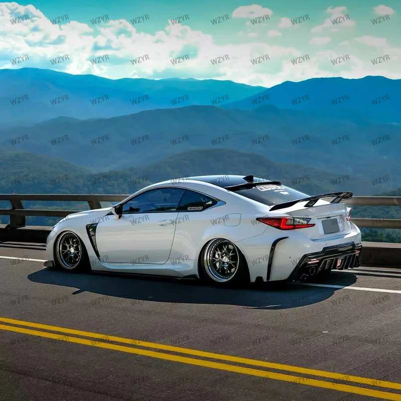 F-Sport Carbon Fiber Rear Trunk Spoiler Wing Kits For Lexus RC200t RC300 RC350 F-Sport Carbon Fiber Rear Trunk Spoiler Wing Kits For Lexus RC200t RC300 RC350