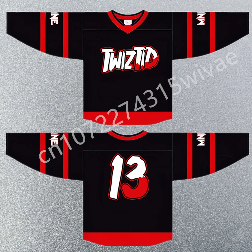 Ice Hockey Jerseys Twiztid Freek Show Embroidery Stitched Customize any number and name