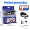 Mini RC Car 2.4Ghz 1:64 Adjustable Speed Mini Alloy Off-Road Remote Control Trailer Vehicle Gift Toys for Kids 4