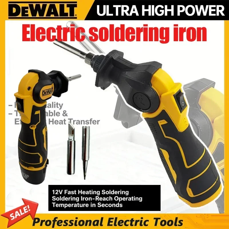Dewalt 12V 전동 공구 납땜 인두 30W 빠른 가열 조절 가능한 온도 납땜 인두 전기 용접기 도구
