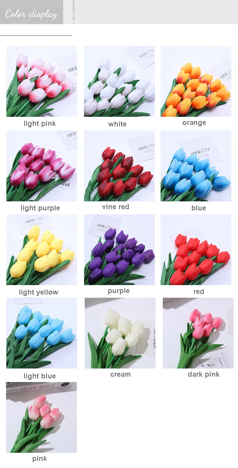 32pc Pu Tulip Fleurs Silikonowe Wedding Decoration Fake Artificial Flowers Цветы Для Декора Artificielles Tulipany