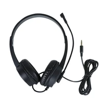  3.5mm H500 Service Headphone Call Center Headset Telephone Traffic Earphone Customer Communication 360 Degrees Computer Headset 