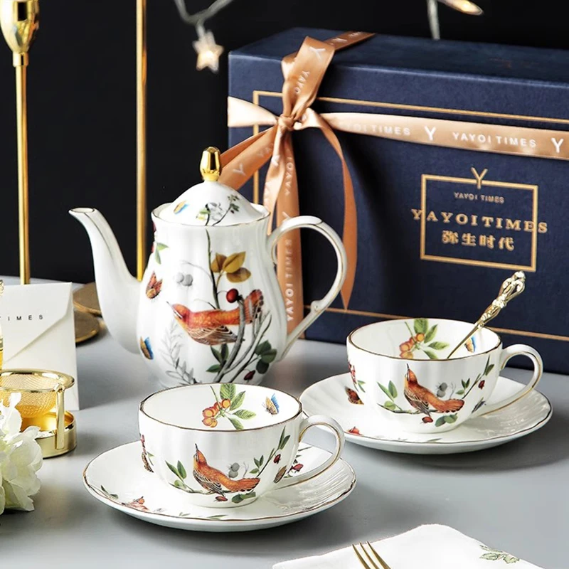 

Vintage Milk Coffee Cup Ceramic Travel Unique Chinese Tea Set Coffee Cup Reading Reusable Flower Tassen Kaffee Household Items