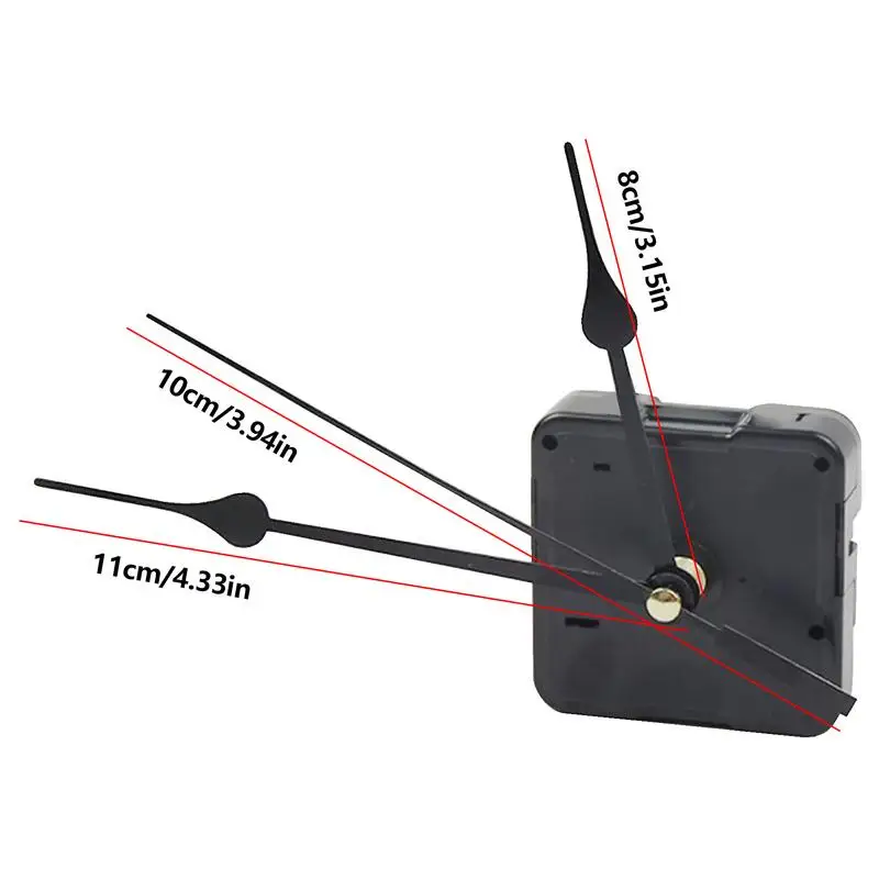 367A Silent DIY Wall Clock Movement Mechanisms Battery Powered DIY Repair Parts with Hands Replacement