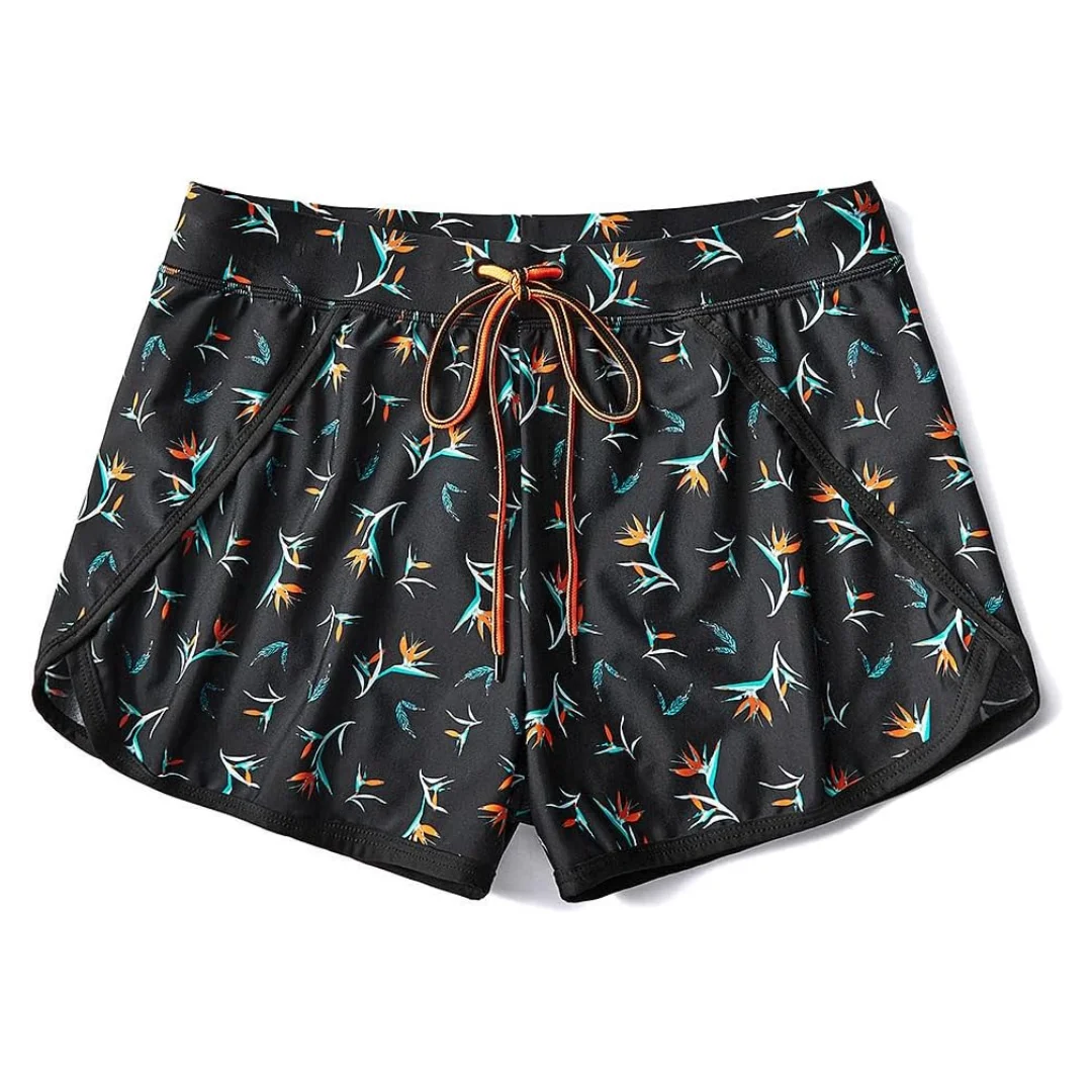 AIMPACT Mens Board Shorts  Swim Trunks 3 inch Running Short Shorts with Lining Linner Hawaii Green Camo Surf Beach AM2815 vansvans повседневная обувь vans vn0009q7bgk camo green