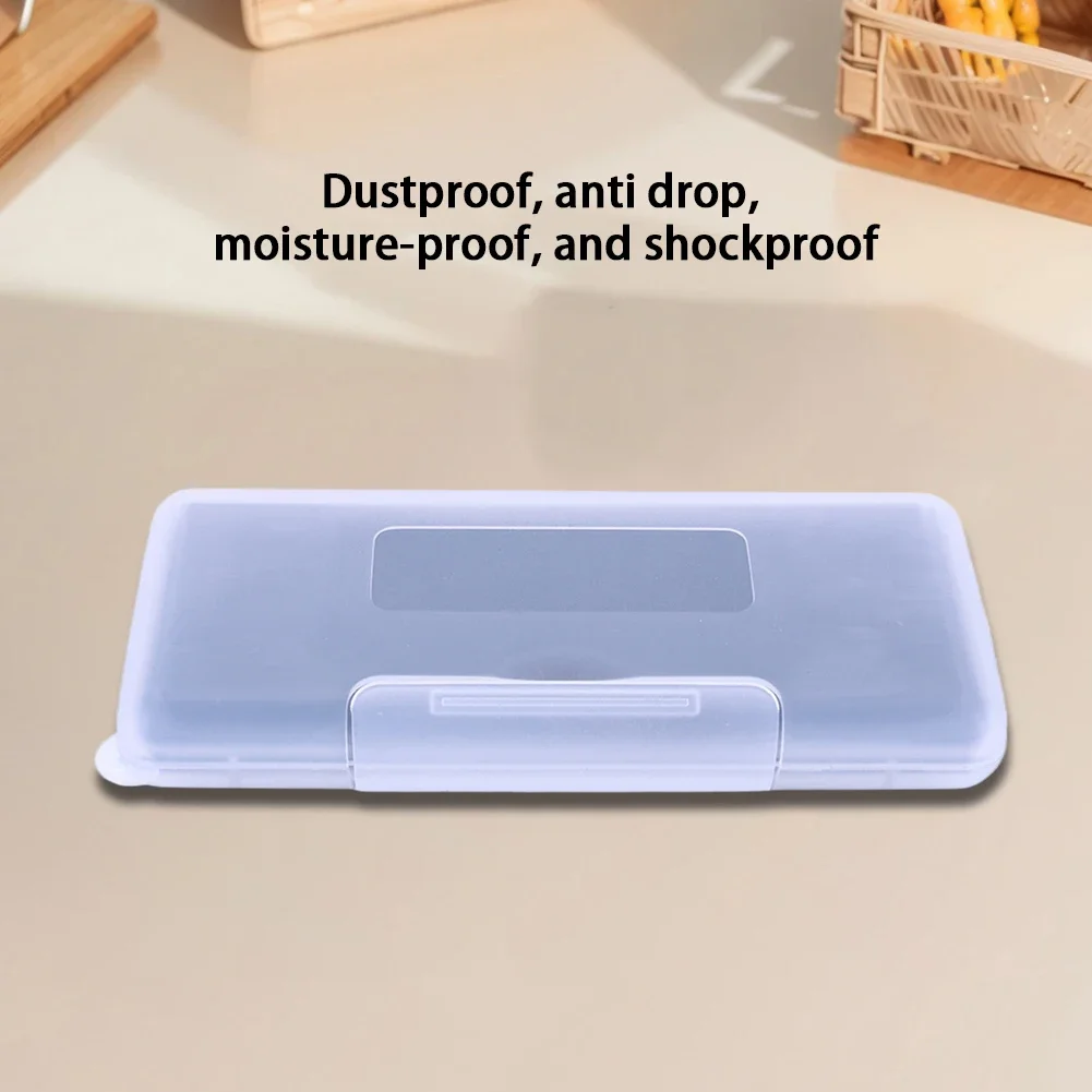 6 in 1 Transparent Mini SD Memory Cards Protective Case Waterproof Plastic SD Card Holder EVA Foam Anti-Static Storage Box