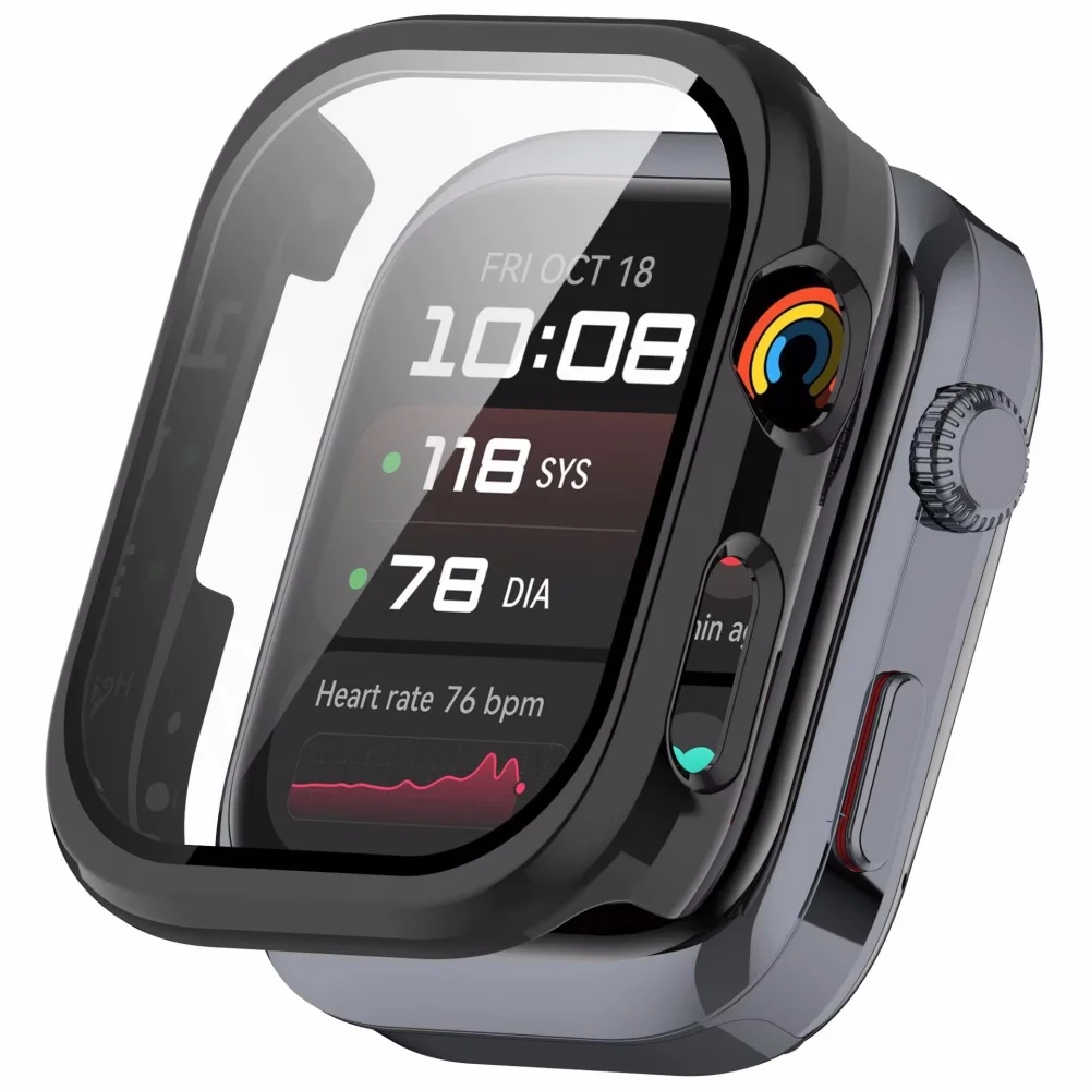 Premium Tempered Glass Protective Bumper Shell