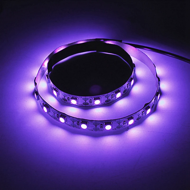 UVC Germicidal Disinfection Light Bar 5V Bactericidal Lamp Mites Light Strips LED Strip Light 2PCS 50X1cm & 100X1cm