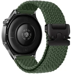 Braided Solo Loop Bracelet for Huami Amazfit Pace (Olive)