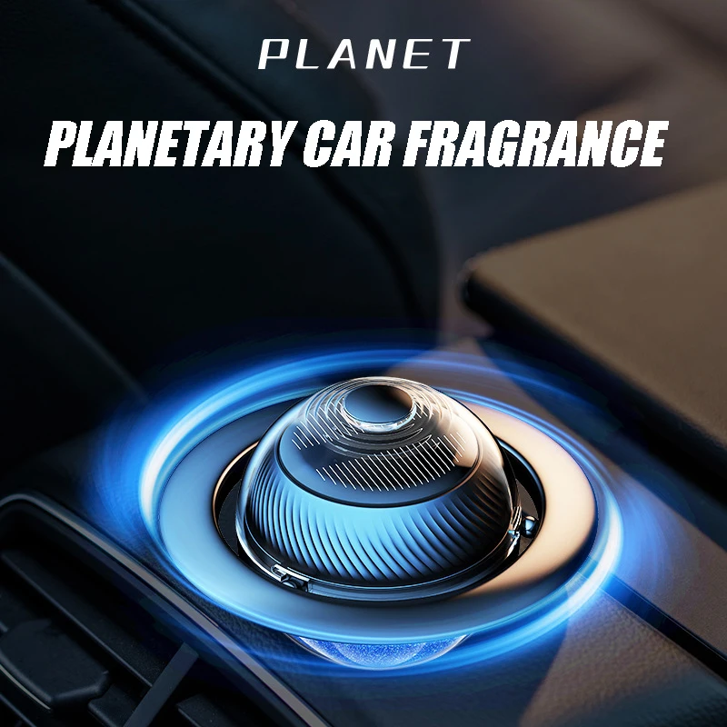 Parfum De Voiture Intelligent - Désodorisant Habitacle Avec Capteur - Fragrance Longue Durée - Noir/Rouge/Bleu