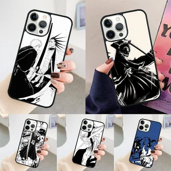 Anime Bleach Black and White Phone Case For iPhone 14 15 13 12 Mini XR XS Max Cover For Apple 11 Pro Max 6 8 7 Plus SE2020 Coque- Anime Bleach Black and White Phone Case For iPhone 14 15 13 12 Mini XR XS.jpg