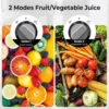 SEJOY Juicer Extractor with 2 Speeds, 3" Big Mouth Centrifugal Juicer Maker with BPA-Free, safe Compact Centrifugal Juicer 4