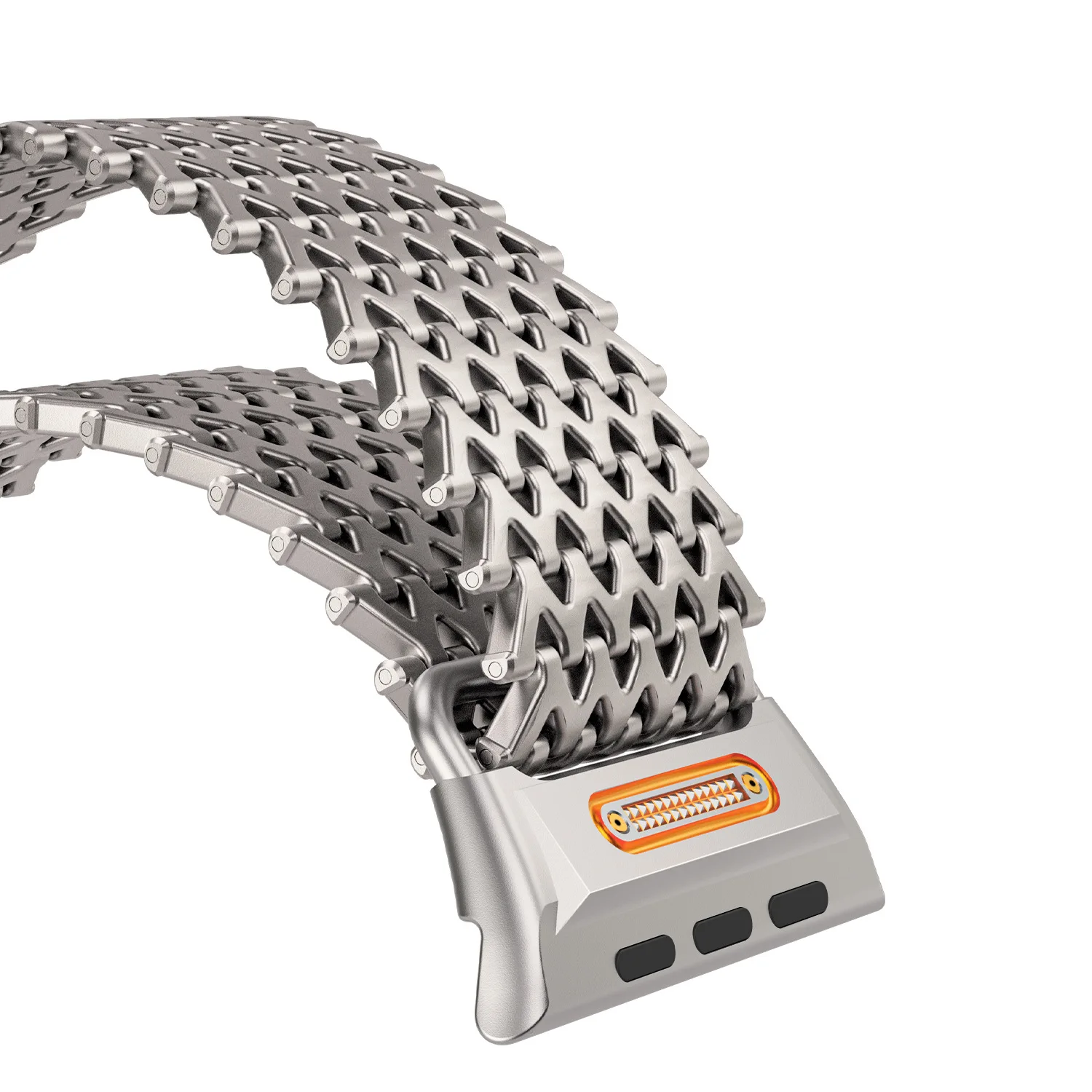 Premium Stainless Steel Magnetic Loop Strap