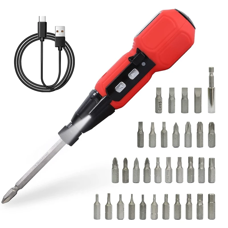 Promotion! Cordless Screwdriver 3.6V 900Mah Li-Ion Battery USB Charging Portable Power With LED Work Light |