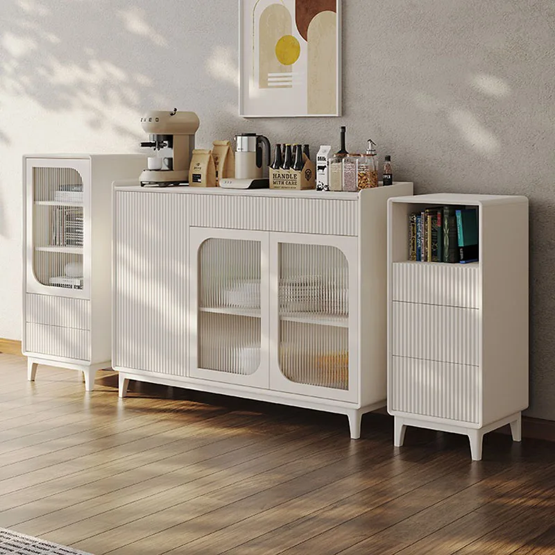 

Dining Room Furniture Console Storage Cabinet MDF Cupboard Modern Buffet Cabinet Sideboard Wooden