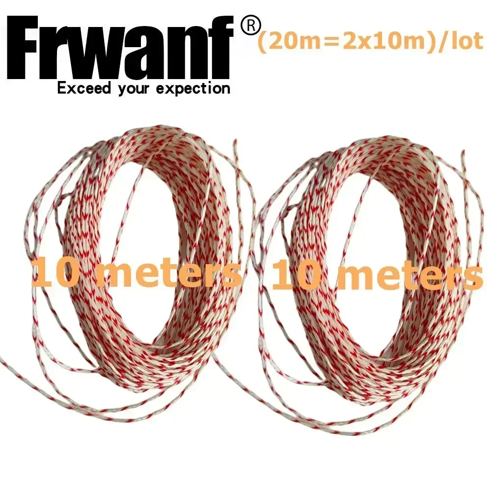 Frwanf PE 20 mt/los 8 Geflochtene Assist Linie für Salzwasser Angeln Jigging Haken Trolling Köder Gebunden Schnur Tauchen Speer Angeln seil – Detail 11
