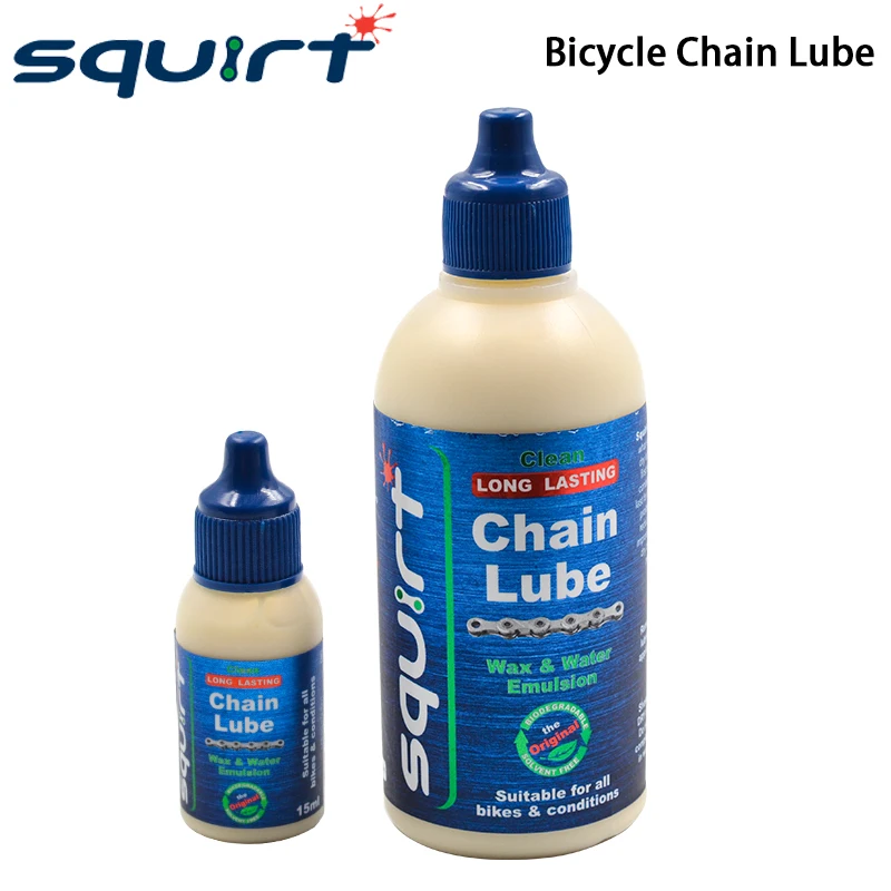 Squirt 15ml 120ml Bicycle Ebike Long lasting Chain Lube Chain Waxy