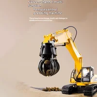 Huina 1571 1:14 16ch Remote-controlled Ball Grabbing Engineering Vehicle RTR Remote-controlled Engineering Vehicle Boy Toy 1